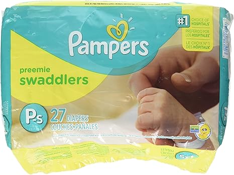pampers swaddlers preemie 27 count