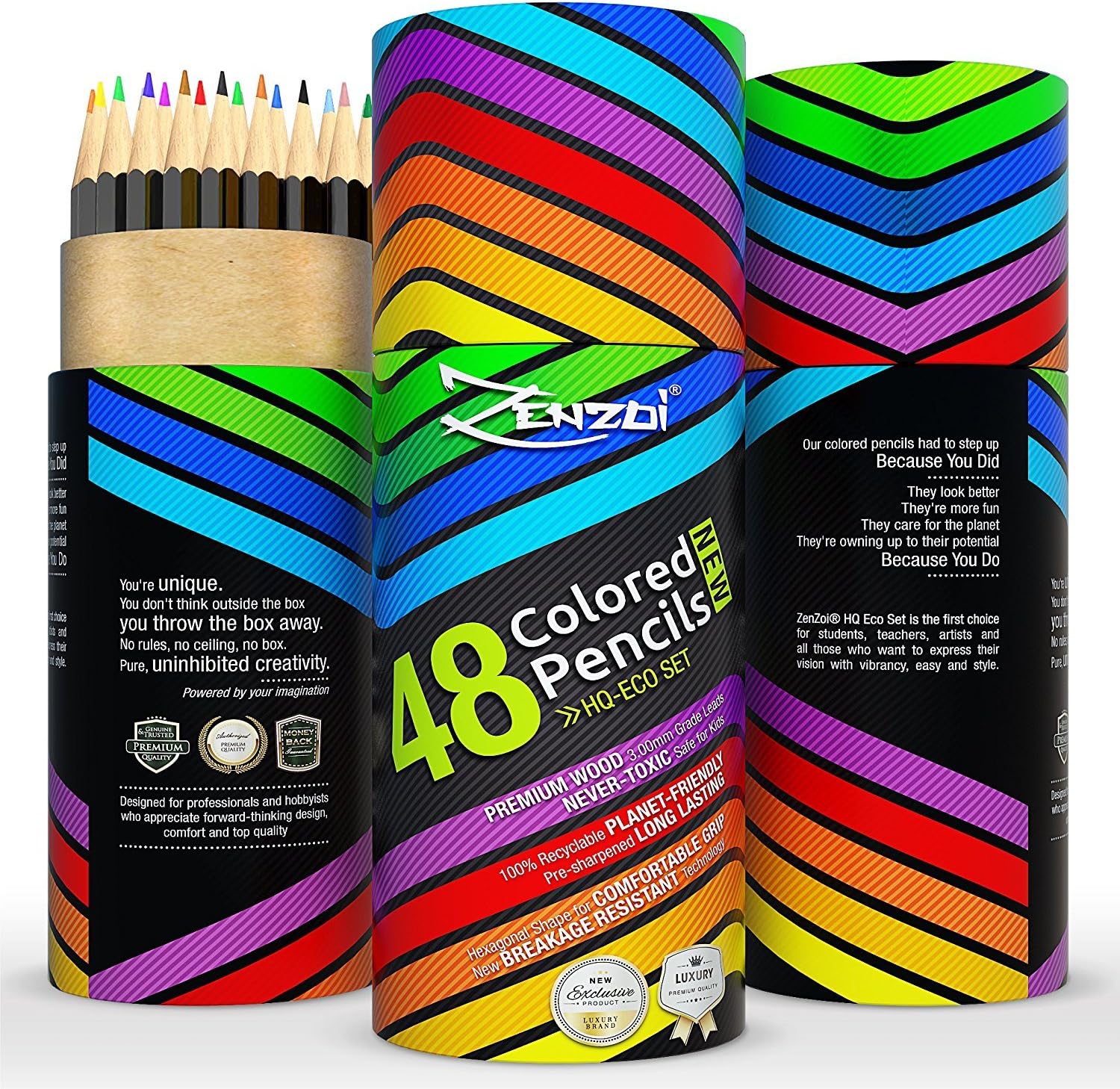 Colored Pencil Set Coloring Pens for Adults Kids Color