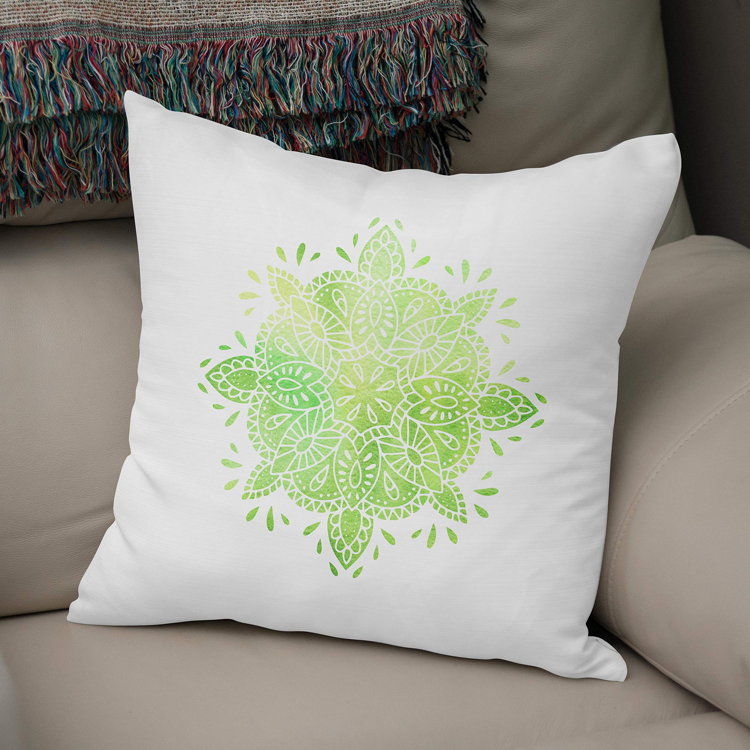 Bonamaison, Decorative Cushion Cover - 50% Cotton 50% Polyester - 43x43cm - Designed and Manufactured in Turkey