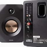 Roxel Nova Active Bookshelf Speakers 100W RMS BT 5.4 HDMI ARC Optical view 2