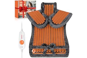 Boileau Electric Heating Pad for Back Pain Relief, Birthday Gifts for Women Men Mom Dad Elderly, Self Care Gifts for Her Him 