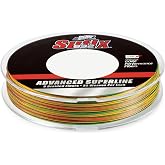 Sufix 832 Advanced Superline Braid, High-Strength Braided Fishing Line with Superior Durability, Fire Tiger, 30 lb., 150 Yd. Spool