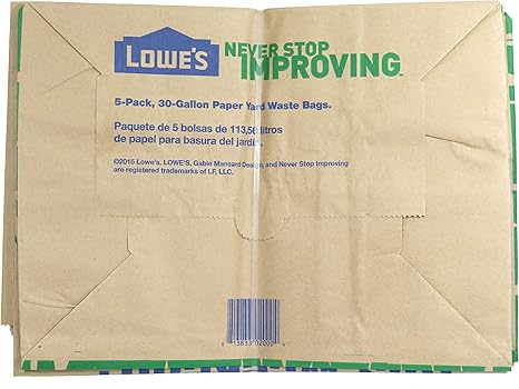lowes recycle plastic bolsas