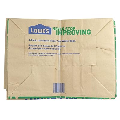 paper yard waste bags lowes