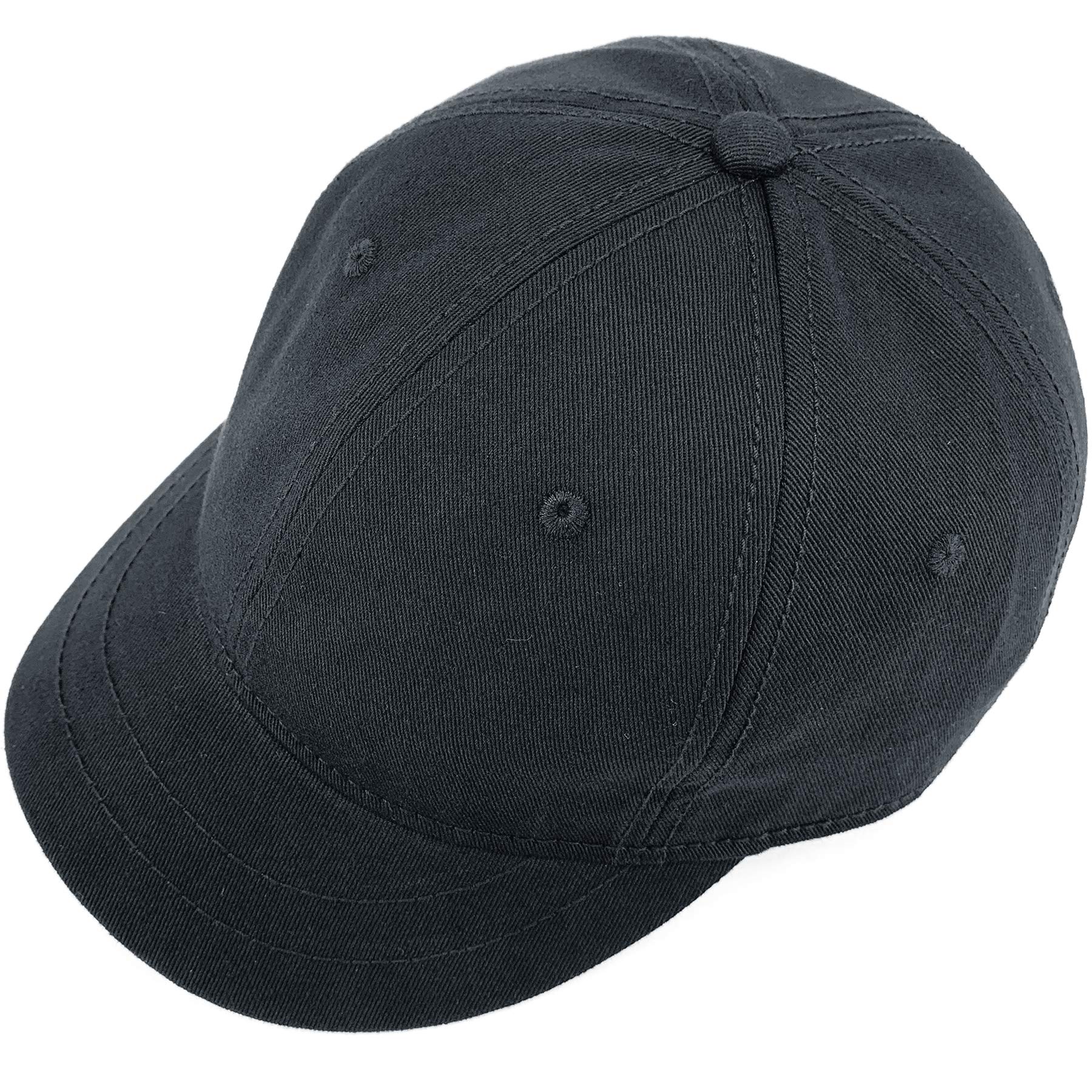 REDSHARKS Short Bill Hat Plain Short Brim Ball Hat Trucker