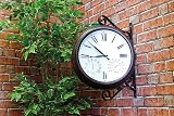 St Helens Outdoor Station Clock 15" with Thermometer & Hygrometer view 5