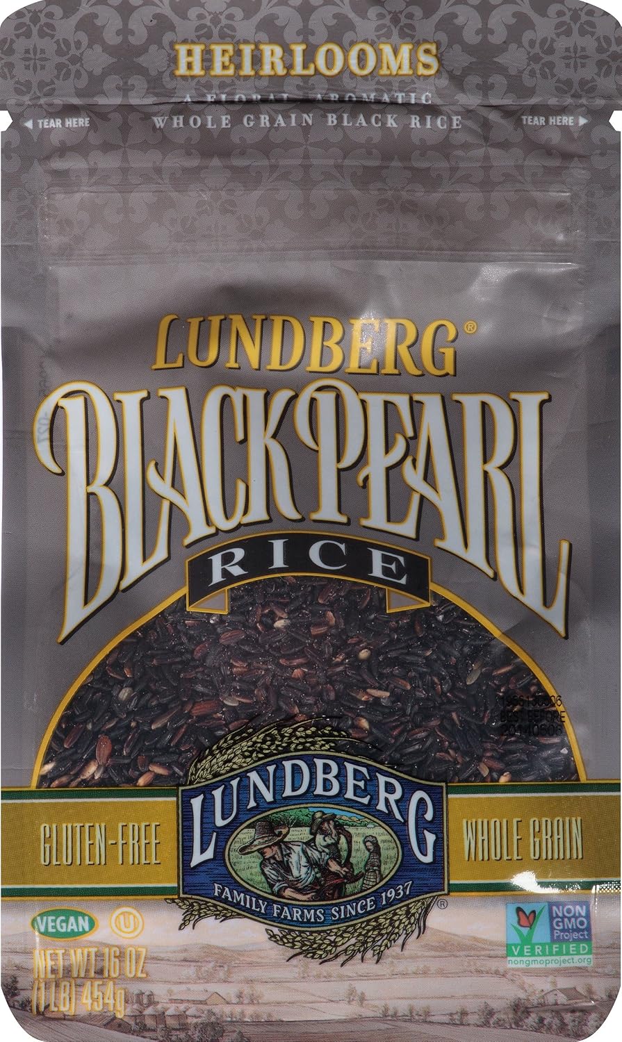 Lundberg Family farms Black pearl Rice (073416511309)