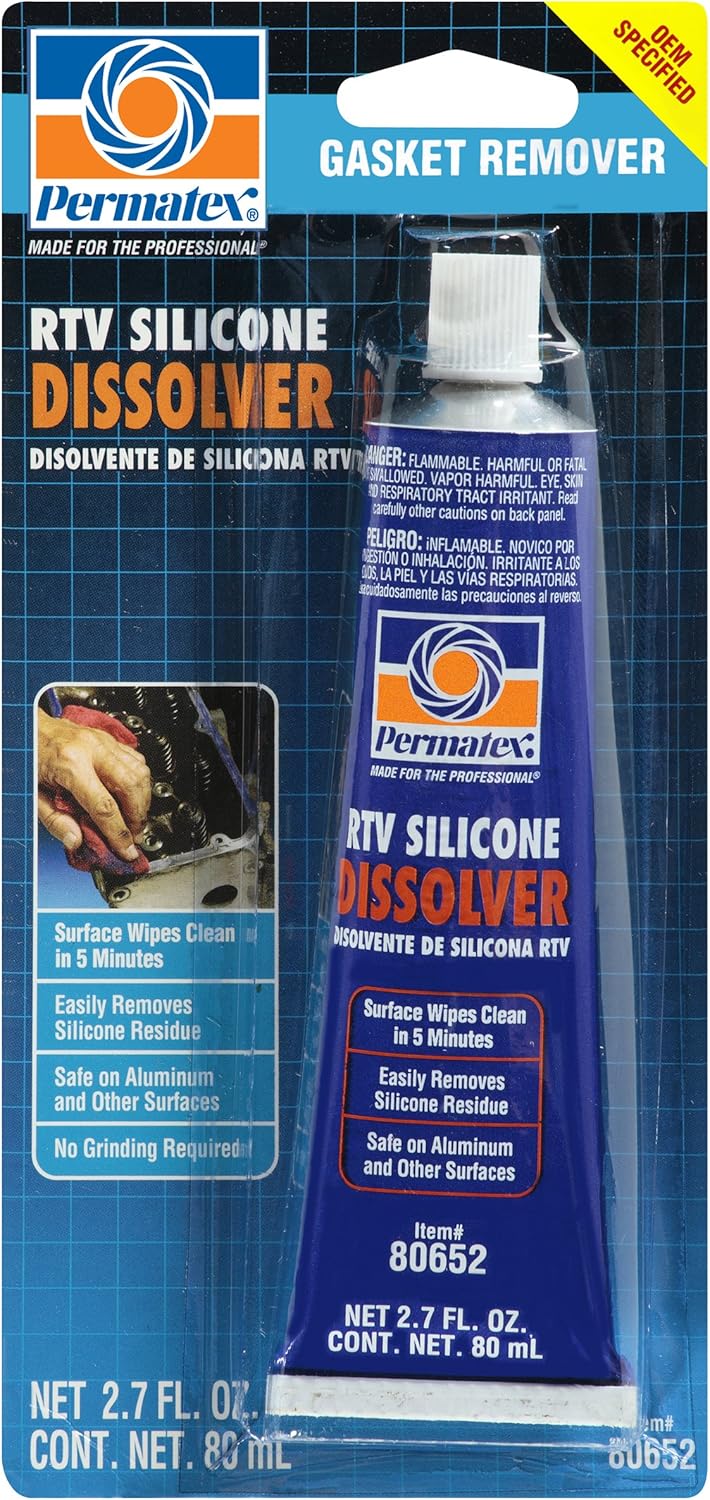 Permatex 80652 Rtv Silicone Dissolver 2 7 Oz Paint Body Trim Amazon Canada