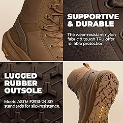 NORTIV 8 Men's Composite Toe Work Boots