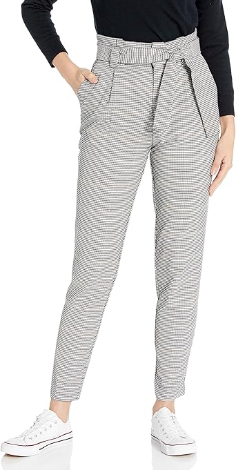 high waisted tie pants