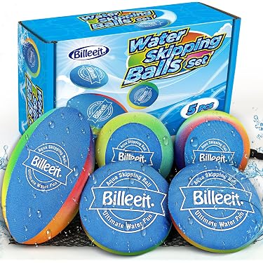 Ryaco – Lot De 3 Balles Rebondissantes Pour Piscine – Gel TPR – Anti-stress – Plage, Lac, Rivière – Tous âges – Été