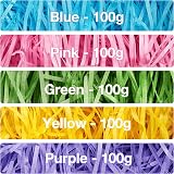 JeeMooTown 500G Coloured Shredded Tissue Paper Gift Packaging Rainbow view 2