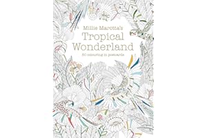 Millie Marotta's Tropical Wonderland Postcard Box: 50 beautiful cards for colouring in