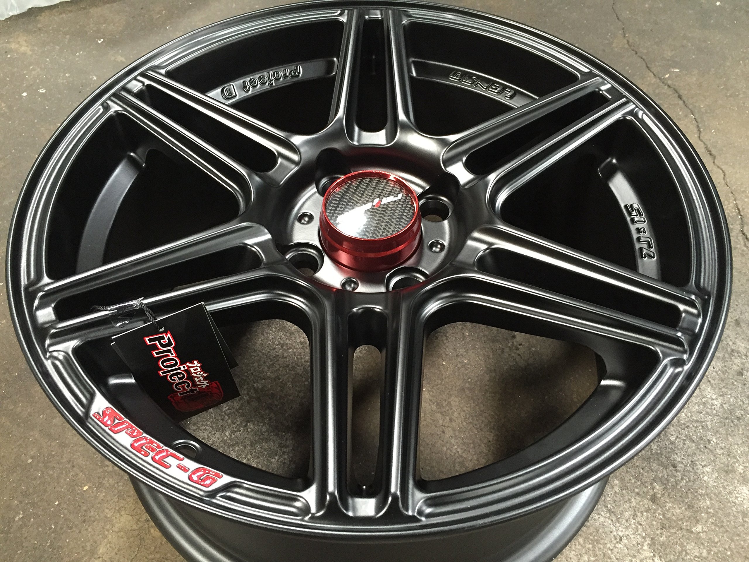 King of Rims New 15 inch Lenso Project D spec G Wheel PCD 4x100 Set of