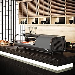 KoolMore KM-SR46-BK Glass Sushi Display Case