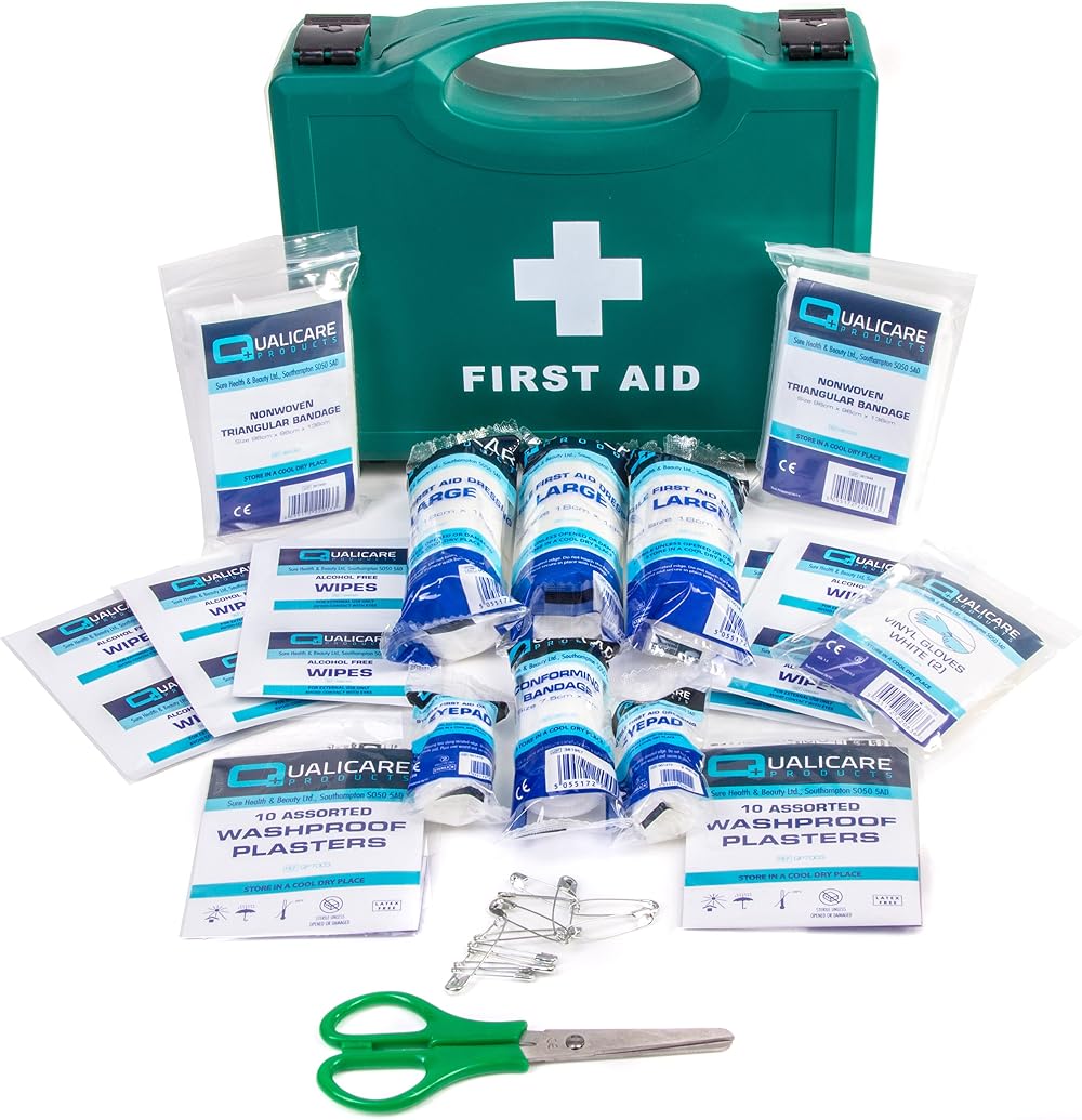 Qualicare Public Service Vehicle Travel First Aid Kit for Car Van Taxi Bus