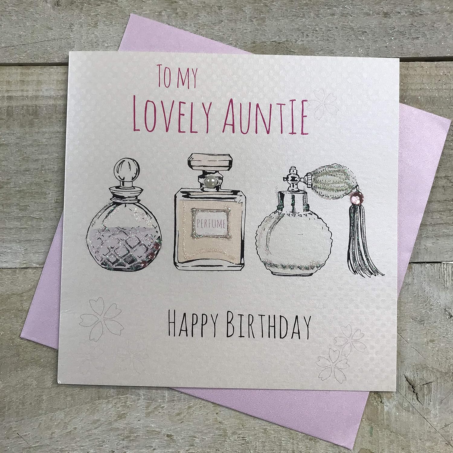 handmade birthday card for aunty