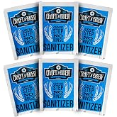 Craft A Brew - Single-Use Cleansing Packets - Dissolvable No-Rinse Cleanser for Home Brewing Equipment &ndash; Pre-Portioned for 2-Gallon Solutions &ndash; Easy-to-Use Homebrew Supplies &ndash; Pack of 6