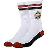 ooohyeah Men's Funny Athletic Crew Socks, Colorful Novelty Sport Training Socks, Comfort Performance Socks, Size 8-13