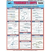 Fishing Knot Tying Chart #1 - Waterproof Quick Reference Guide to 18 Essential Fishing Knots - (Freshwater &amp; Saltwater) - Double-Sided &amp; Easy to Read - Great Gift for Beginners | Fishermen's Knots