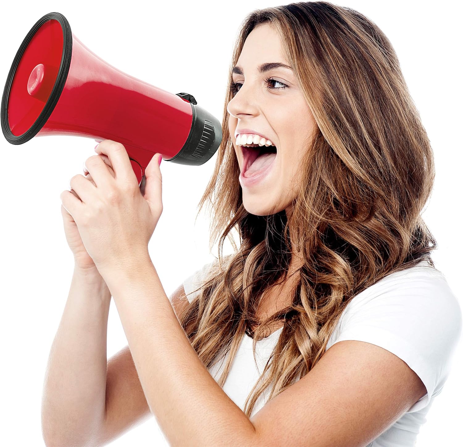 Amazon.com : Hammer + Axe Handheld Megaphone, Bullhorn Loudspeaker ...