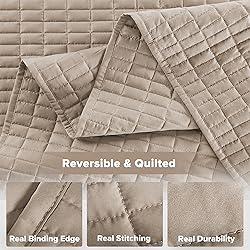 Comfort Spaces Kienna Quilt Set-Luxury Double Sided