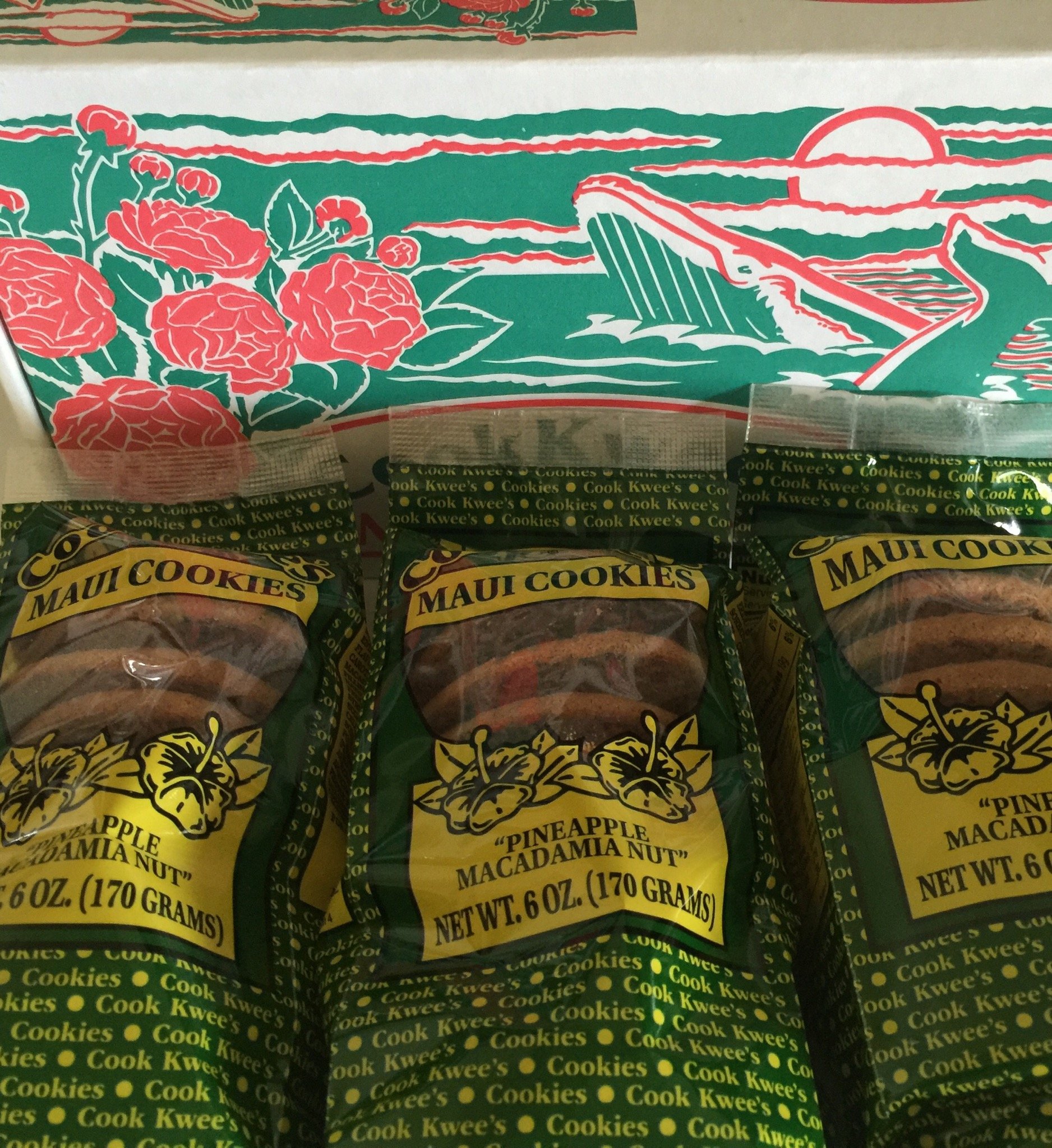 The Original Maui CookKwees Hawaii Cookies 3 Pack 6 oz