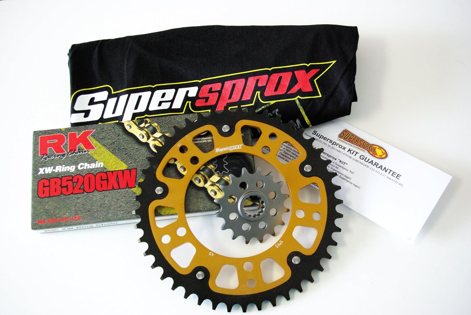 Supersprox Stealth 520 Chain and Sprocket Set for Suzuki