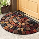 AOHMPT Half Round Door Mat 24