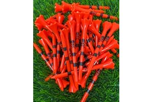 NorthPointe 3 ¼ Neon Plastic Golf Tees – Highly Visible Bright Colors - Easy to Find Golf Tees Plastic in Bulk