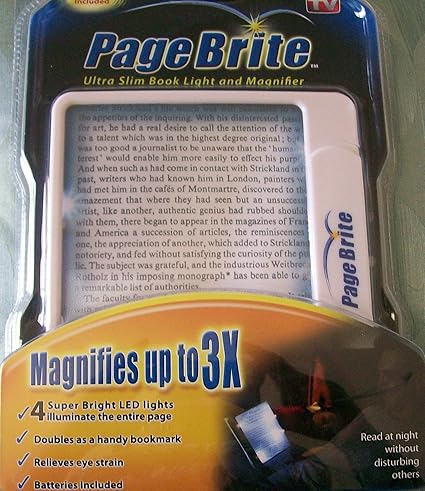 book light magnifier
