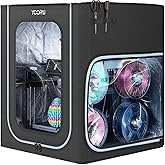 YOOPAI 3D Printer Enclosure for Flashforge AD5X/AD5M with LED Light | Fireproof dustproof enclosure with LED light for a stable printing environment, reduced noise, and optional ventilation setup