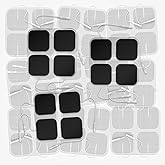 DONECO TENS Unit Pads 2"X2" 48 Pcs Replacement Pads Electrode Patches for Electrotherapy