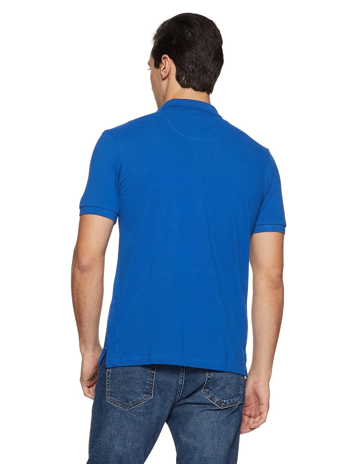 arrow sports men's plain regular fit cotton polo