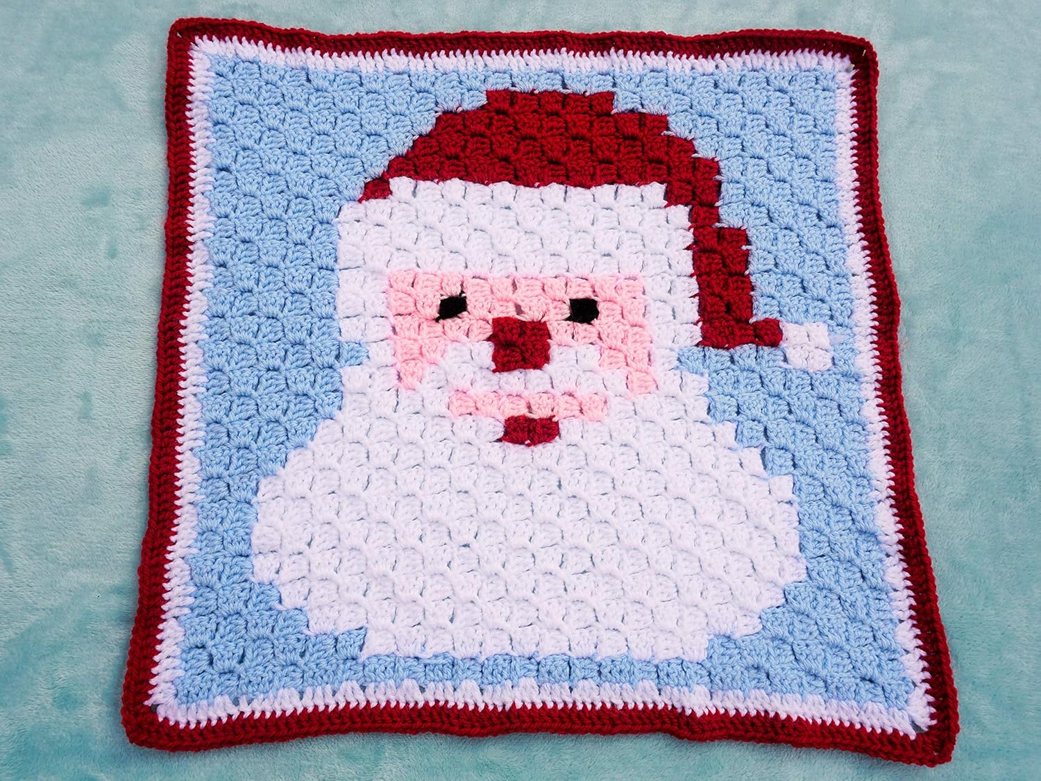 handmade crochet baby blanket