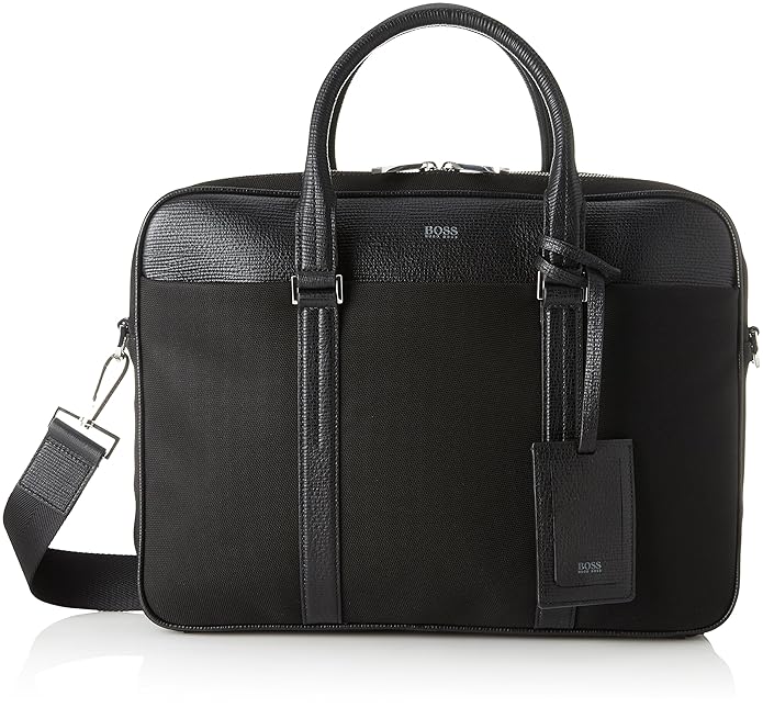 BOSS 50385675, Men's Laptop Bag, Black, 27x28.5x38 cm (B x H T) Amazon