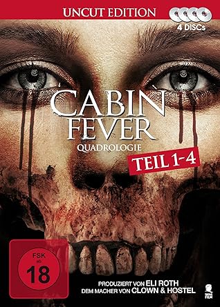 Cabin Fever Quadrologie 4 Disc Set Amazon De Alexi Wasser
