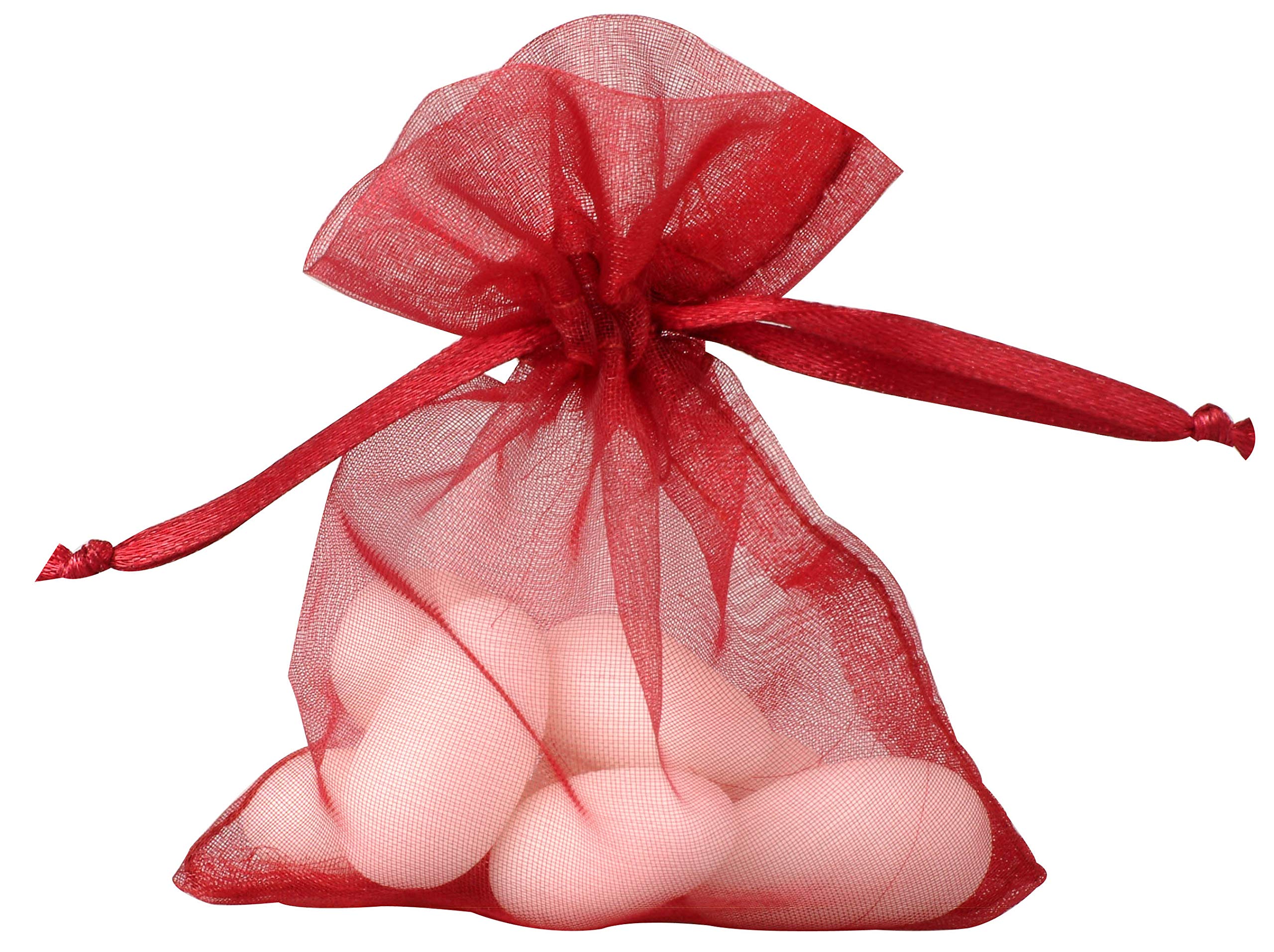 Neviti Organza Bag, Burgundy