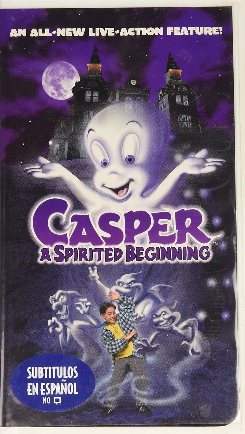 Casper A Spirited Beginning [VHS] Amazon.co.uk DVD & Bluray