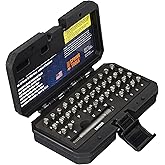 HDIDS609 Hammerless Metal Stamping Kit, 1/4" 39-Piece Alphanumeric Steel Stamps, 5000 LBS Force, A-Z, 0-9, Heavy-Duty Case, USA-Made, Number and Letter Punch