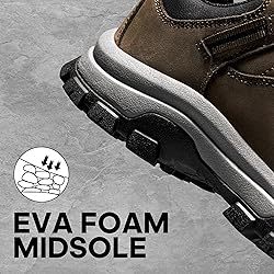 NORTIV 8 Men's Waterproof Hiking Shoes Non-Slip