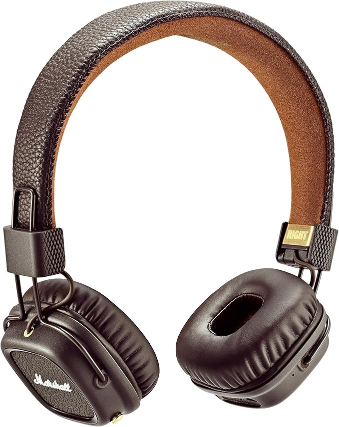 casque marshall marron