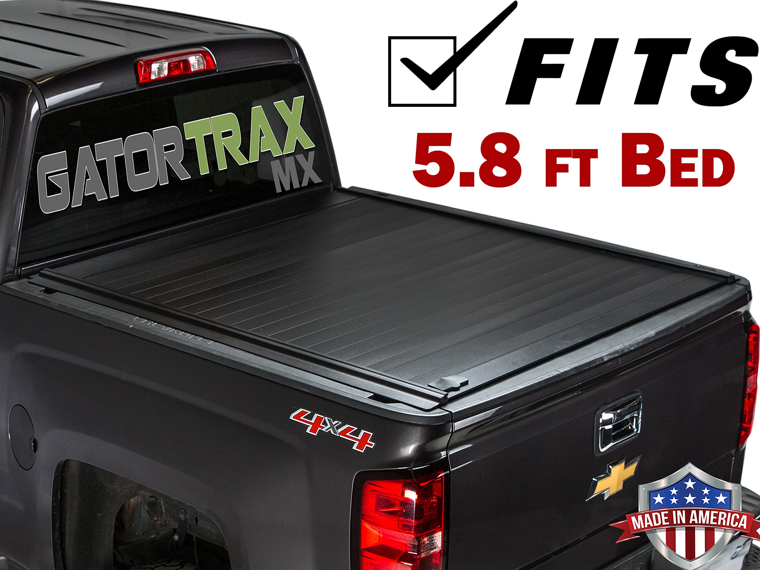 Gatortrax Mx Retractable Fits 2014 2018 Chevy Silverado Gmc Sierra 5 8 Foot Bed Only Matte Aluminum Truck Bed Tonneau Cover G80461 Made In The Usa Buy Online In Bahamas At Desertcart