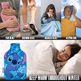 Disney Stitch Hot Water Bottle with Soft Cover 1700 ML view 3