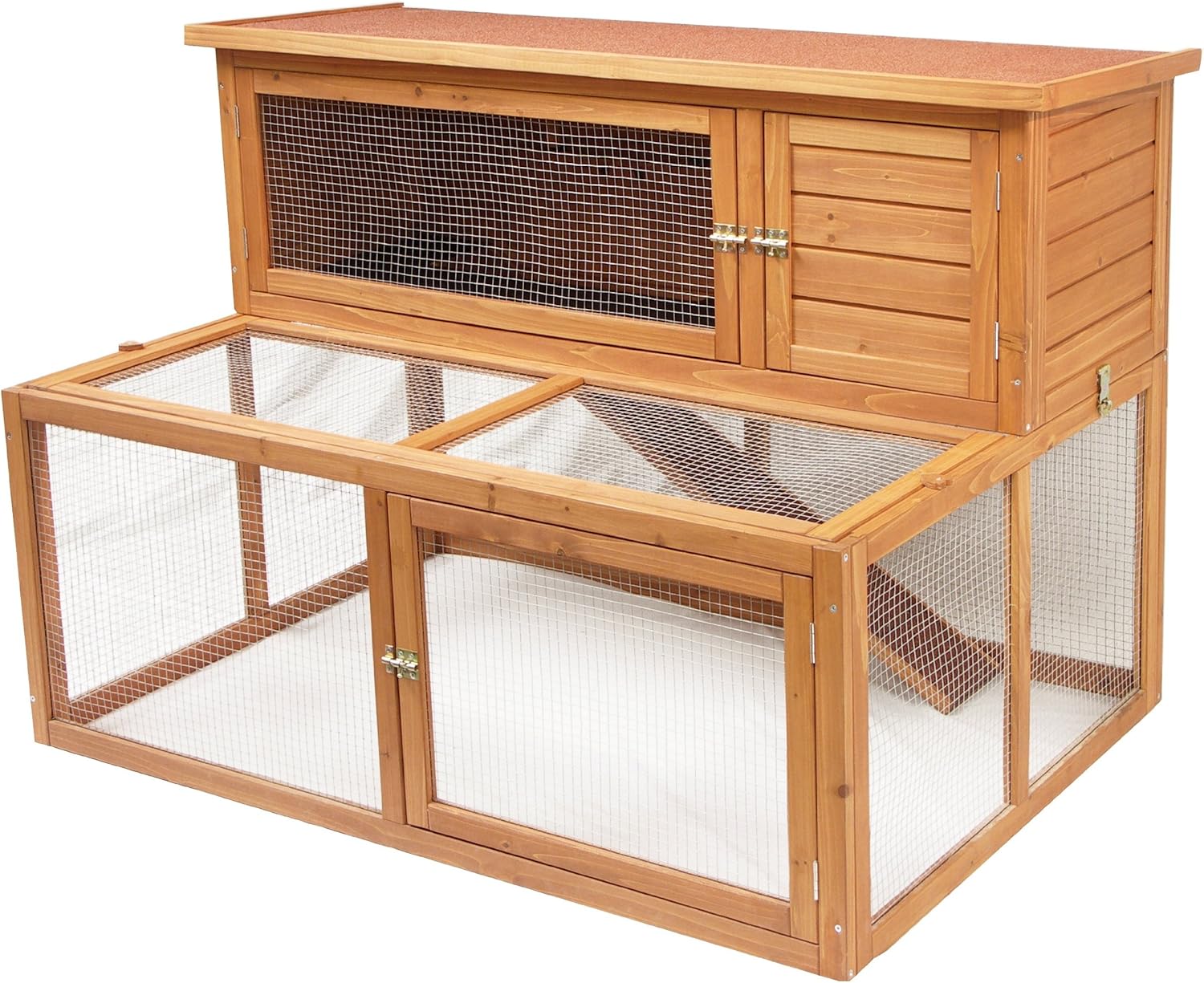 Meadow Lodge The Grand Barn Small Animal Hutch Amazon.co.uk Pet Supplies