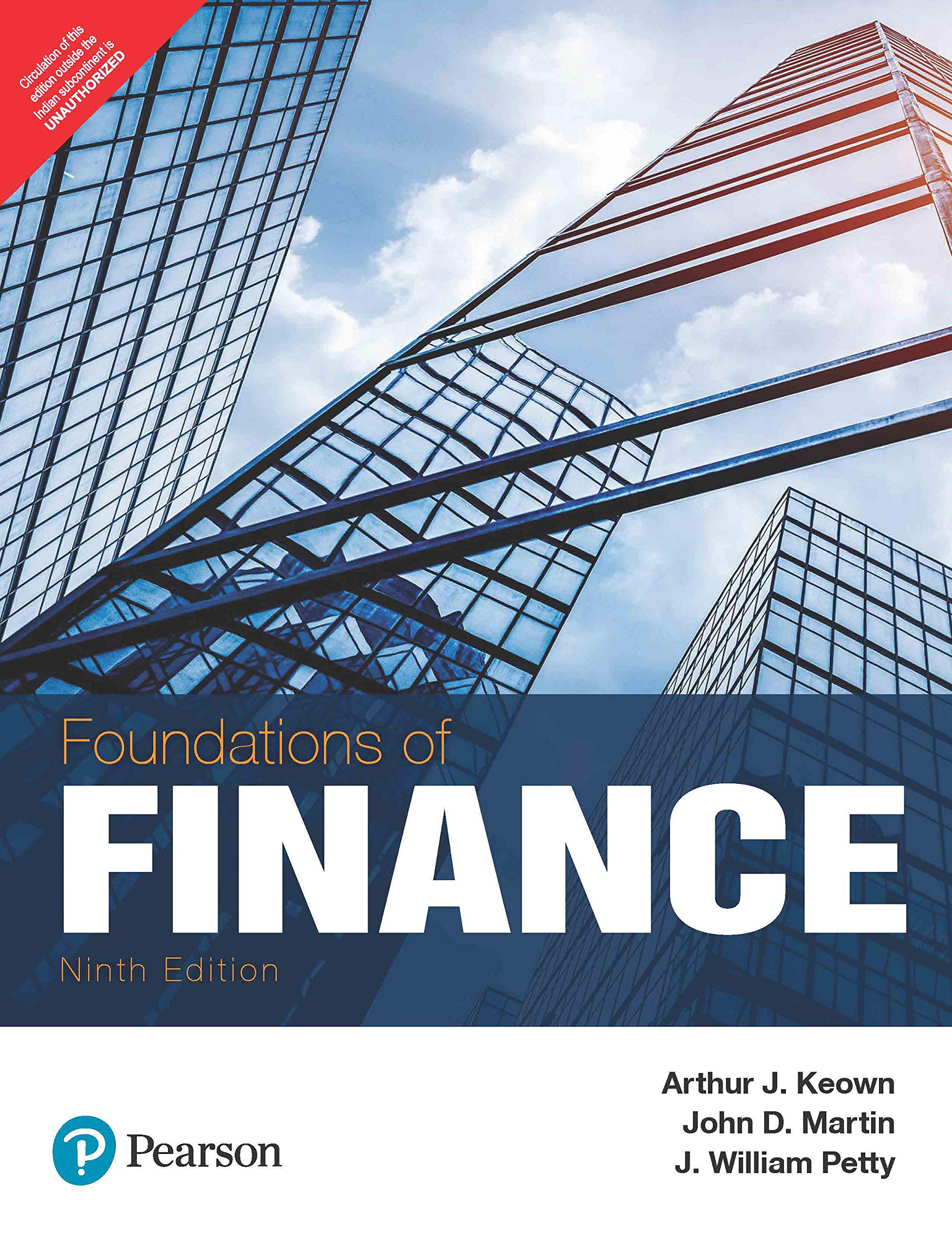 Foundations of Finance | By John Beech & Simon Chadwick | Ninth Edition Published By Pearson