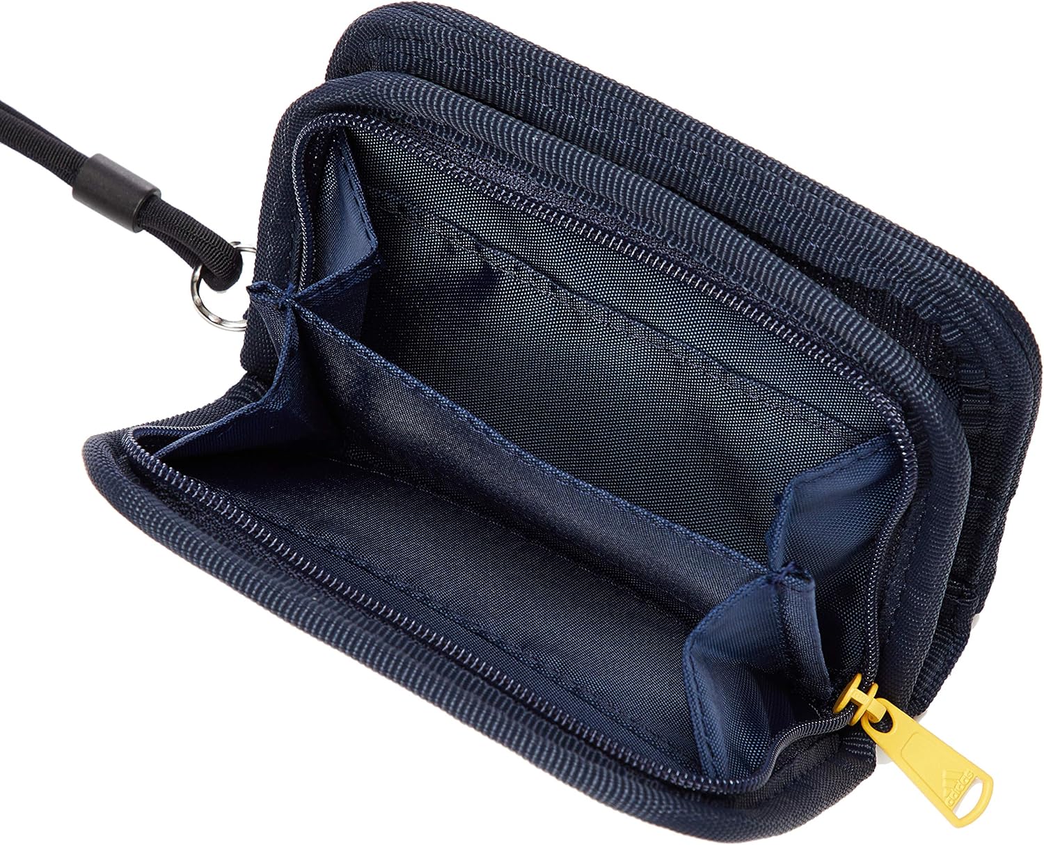 Amazon アディダス キッズ財布 キッズ 小銭入れ ストラップ付き カレッジネイビー 小銭入れ