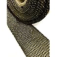 Titanium LAVA Exhaust heat header pipe wrap roll 2 INCH WIDE X 50 FEET LONG - Thermal Zero handles up to 3000° F - LV116250