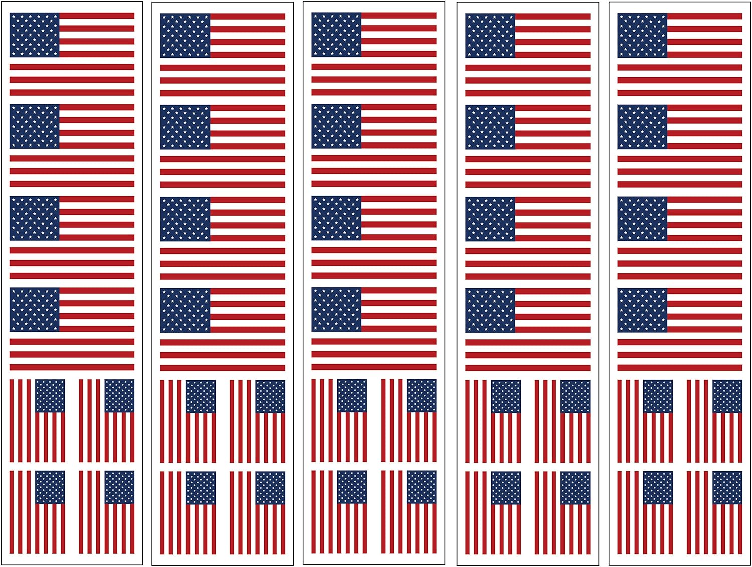 40 Tattoos: United States of America Flag, American Patriotic Party Favors
