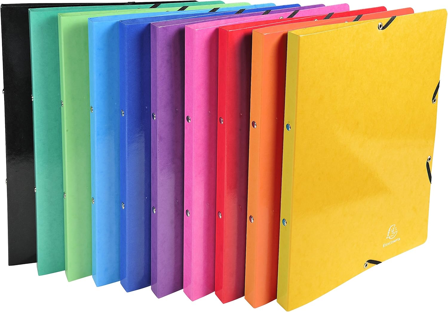 Iderama Elasticated Ring Binder, A4, 2 Rings, 20 mm Spine